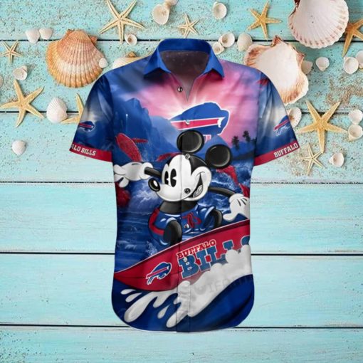 Buffalo Bills Hawaiian Shirt Mickey Surfing Unique Buffalo Bills Gift