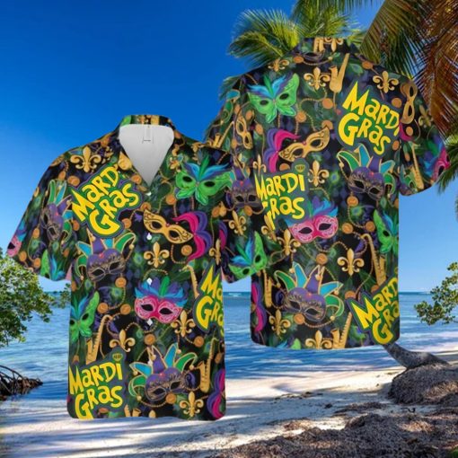 JUNGLE MARDI GRAS MASK FESTIVAL HAWAII SHIRT