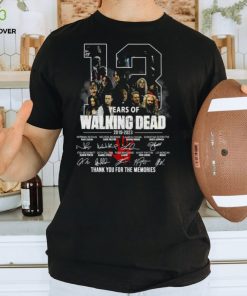 13 Years Of The Walking Dead 2010 – 2023 Thank You For The Memories T Shirt