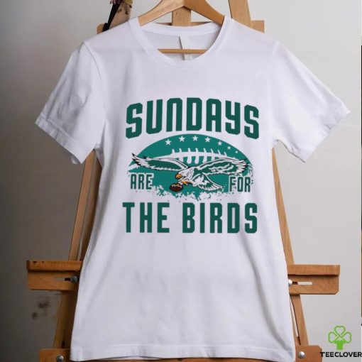 NFL Philadelphia Eagles football sundays are for the birds logo shirt