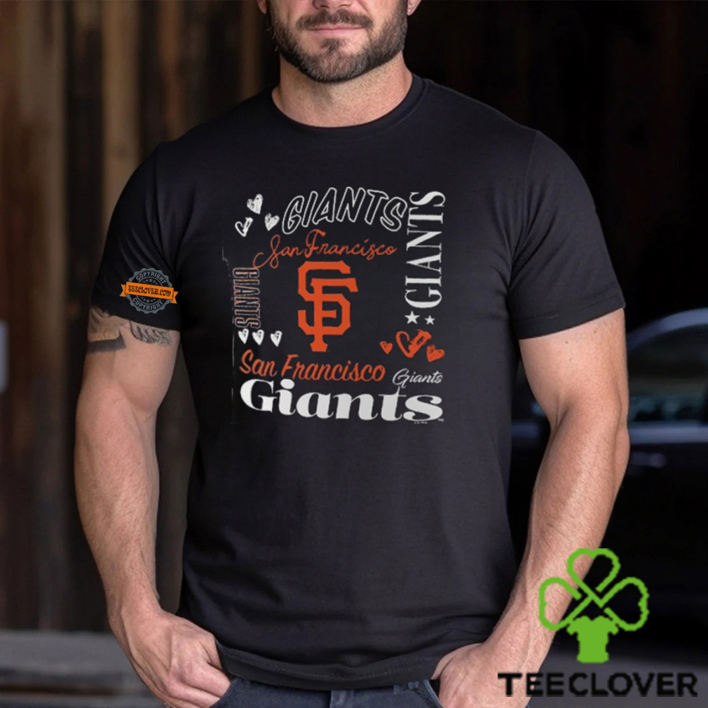 San Francisco Giants G III 4Her by Carl Banks Collage Team Graphic Shirt San Francisco Giants G III 4Her by Carl Banks Collage Team Graphic Shirt