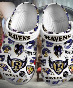 Baltimore Ravens Championship Crocs Clogs