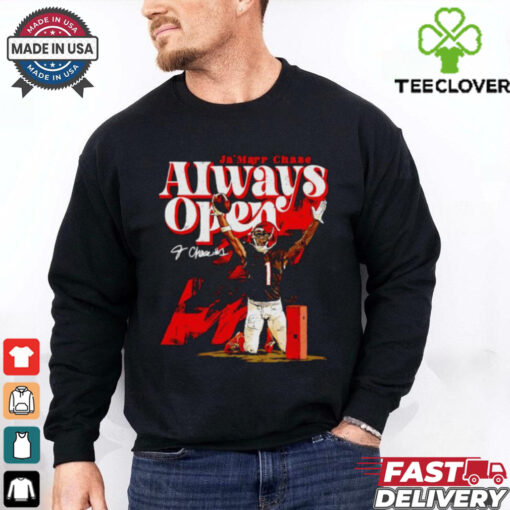 Ja’Marr Chase Cincinnati Bengals always open signature shirt