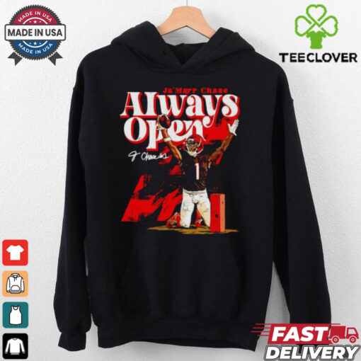 Ja’Marr Chase Cincinnati Bengals always open signature shirt