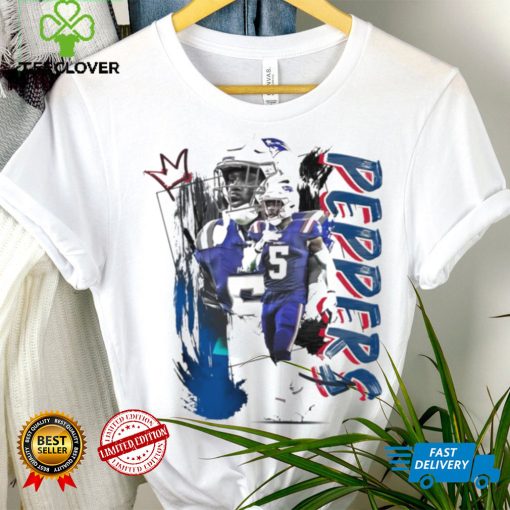 Jabrill Peppers number 5 New England Patriots football player pose poster hoodie, sweater, longsleeve, shirt v-neck, t-shirt