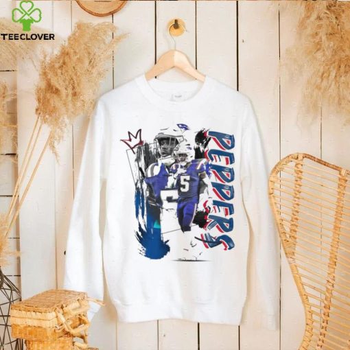 Jabrill Peppers number 5 New England Patriots football player pose poster hoodie, sweater, longsleeve, shirt v-neck, t-shirt