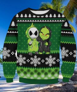 Jack And Grinch For Christmas Gifts Ugly Christmas Holiday Sweater