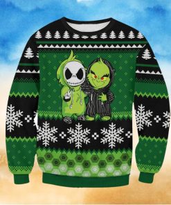 Jack And Grinch For Christmas Gifts Ugly Christmas Holiday Sweater