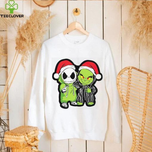 Jack And Grinchmas Nightmare Before Christmas T Shirt