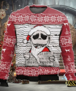 Jack Christmas Dept Skellington Nightmare Before Christmas Ugly Sweater