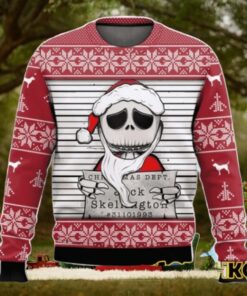 Jack Christmas Dept Skellington Nightmare Before Christmas Ugly Sweater