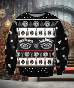 Jack Daniel’s Whiskey All Over Print Wool Sweater