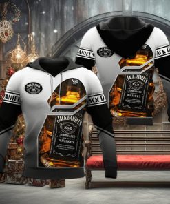 Jack Daniel’s Whiskey White Pullover Hoodie