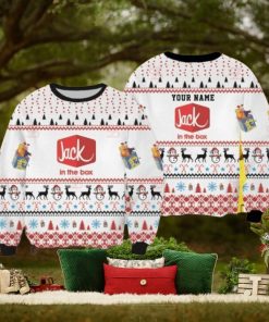 Jack In The Box Custom Christmas Ugly Sweater Christmas Gift For Men And Women
