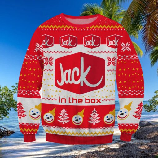Jack In The Box For Christmas Gifts 3D Printed Ugly Christmas Sweater