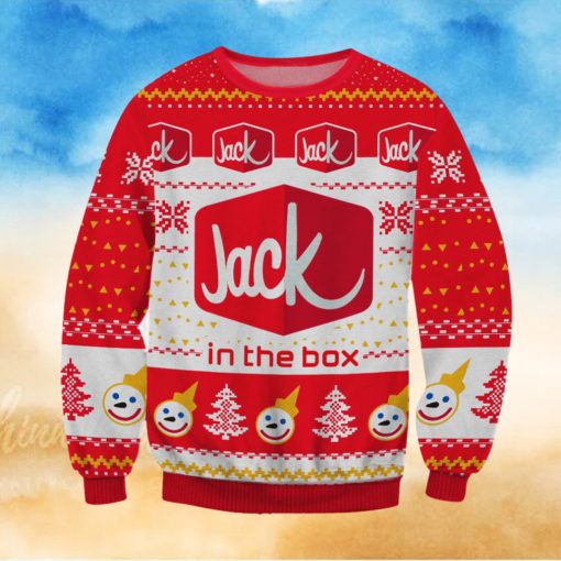 Jack In The Box For Christmas Gifts 3D Printed Ugly Christmas Sweater