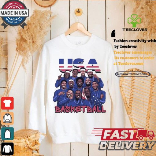 Jack Perkins Usa Basketball T shirt