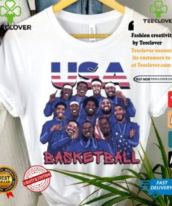 Jack Perkins Usa Basketball T shirt