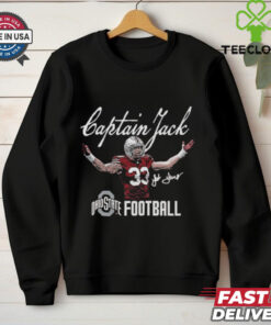 Jack Sawyer Captain Jack Ohio State Buckeyes T shirts