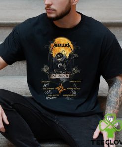 Jack Skellington Collab Metallica Signature Halloween T Shirt