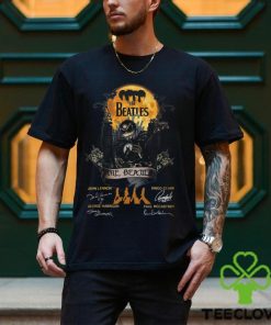 Jack Skellington Collab The Beatles Signature Halloween T Shirt