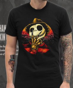 Jack Skellington Freddy Krueger Nightmare Before Christmas T Shirt