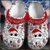 Bills Logo Pattern Custom Name Clogs