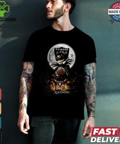 Jack Skellington Las Vegas Raiders Halloween Is Coming 2024 Shirt