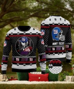 Jack Skellington New York Giant NFL Ugly Christmas Sweater