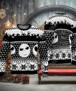 Jack Skellington Night Before Christmas Ugly Sweater