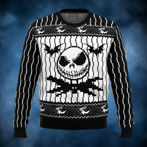 Jack Skellington The Nightmare Before Christmas Ugly Christmas Sweater