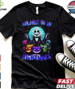 Jack Skellington Welcome To My Nightmare Halloween 2024 Shirt