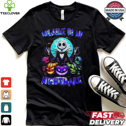 Jack Skellington Welcome To My Nightmare Halloween 2024 Shirt