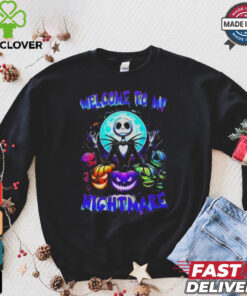 Jack Skellington Welcome To My Nightmare Halloween 2024 Shirt