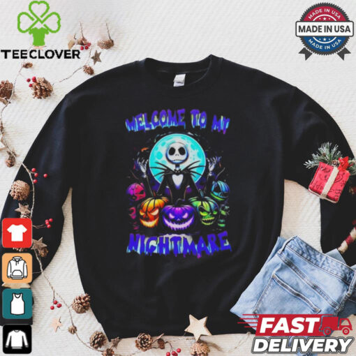 Jack Skellington Welcome To My Nightmare Halloween 2024 Shirt