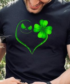 Jack Skellington and Irish Four Leaf Clover shirt