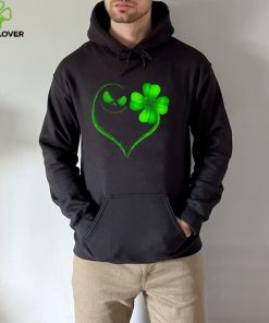 Jack Skellington and Irish Four Leaf Clover hoodie, sweater, longsleeve, shirt v-neck, t-shirt