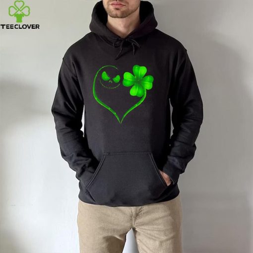 Jack Skellington and Irish Four Leaf Clover hoodie, sweater, longsleeve, shirt v-neck, t-shirt