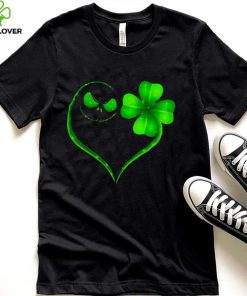 Jack Skellington and Irish Four Leaf Clover hoodie, sweater, longsleeve, shirt v-neck, t-shirt