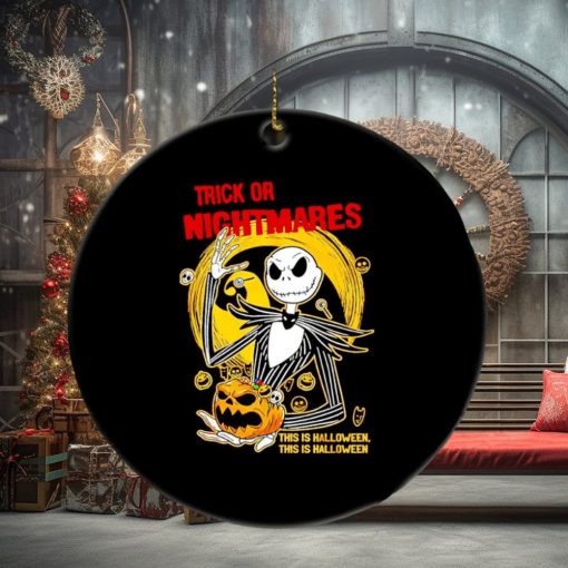 Jack Skellington trick or nightmares this is Halloween ornament