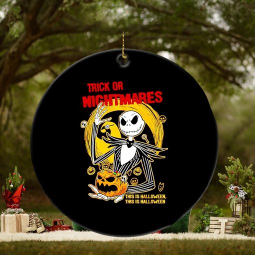 Jack Skellington trick or nightmares this is Halloween ornament