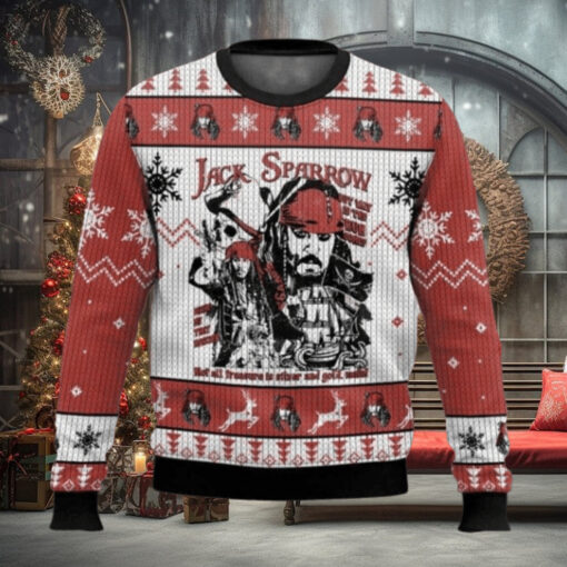 Jack Sparrow The Pirate’s Life For Me Ugly Christmas Sweater