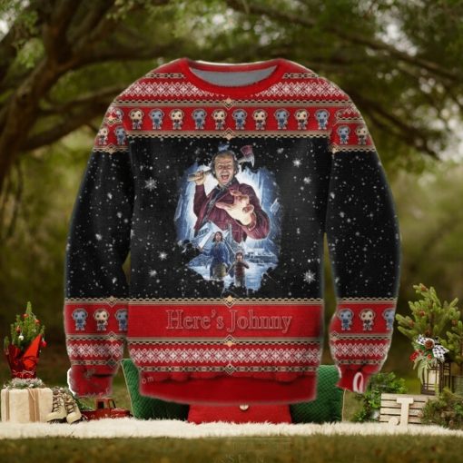 Jack Torrance Danny Torrance Wendy Torrance The Shining Poster Ugly Christmas Sweater
