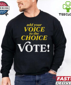 Jack White Add Your Voice To The Choice Vote Shirt