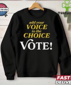 Jack White Add Your Voice To The Choice Vote Shirt
