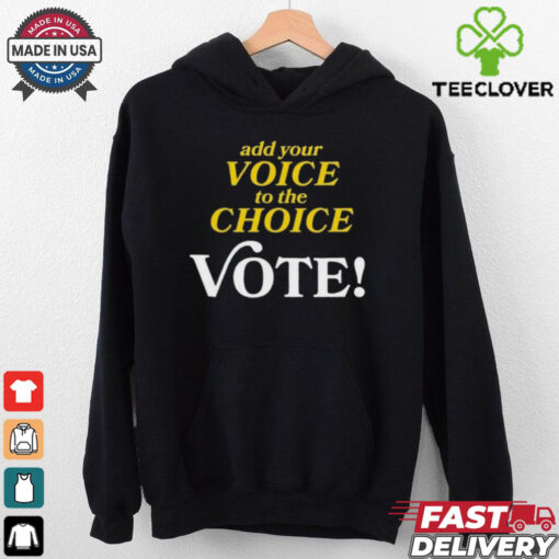 Jack White Add Your Voice To The Choice Vote Shirt