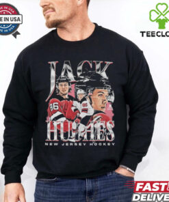 Jack hughes new jersey vintage signature shirt