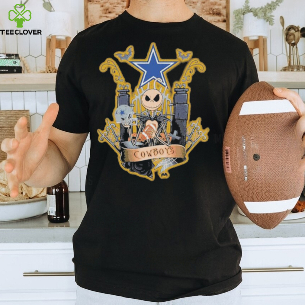 Jack skellington halloween Dallas Cowboys fan shirt - Limotees