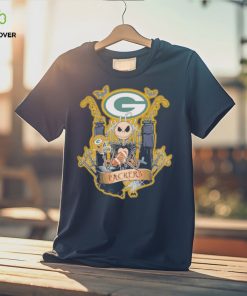 Jack skellington halloween Green Bay Packers fan shirt