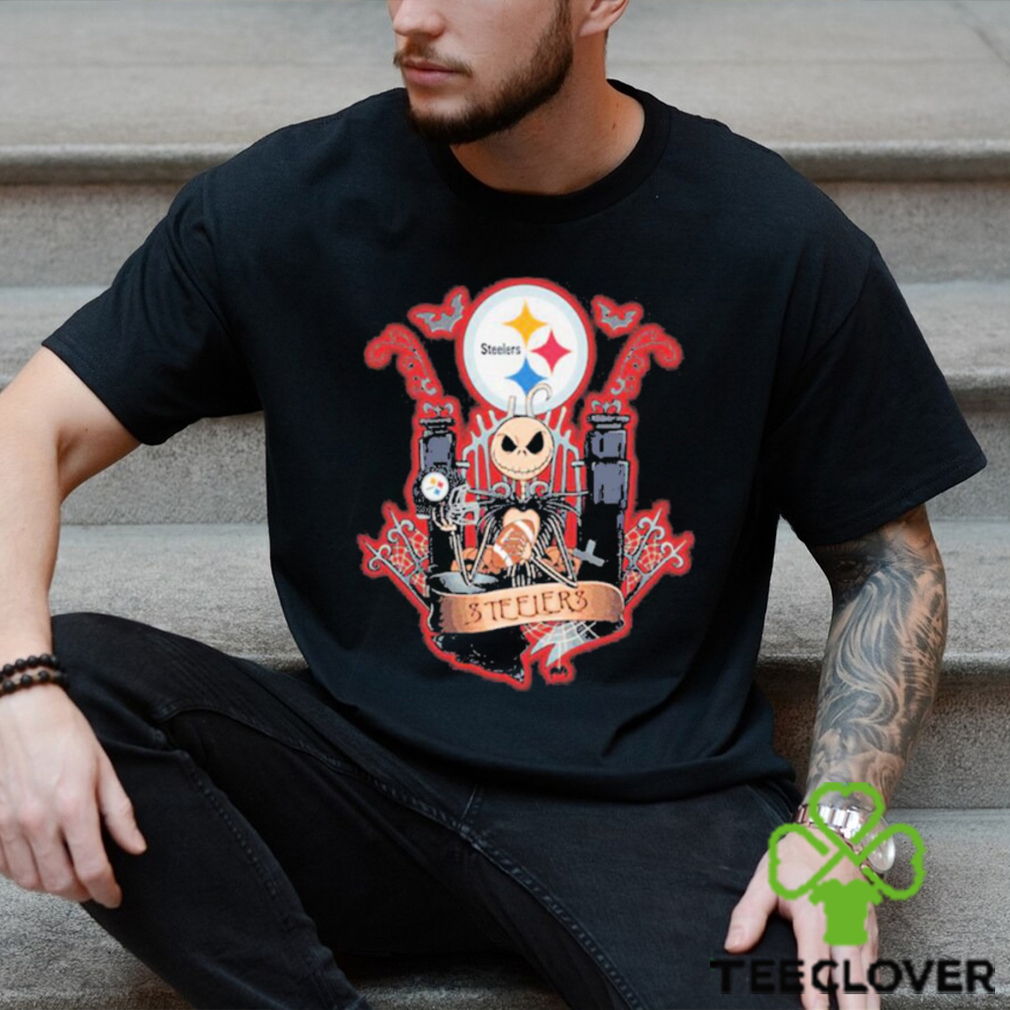 Jack skellington halloween Pittsburgh steelers 2023 shirt - Teeclover